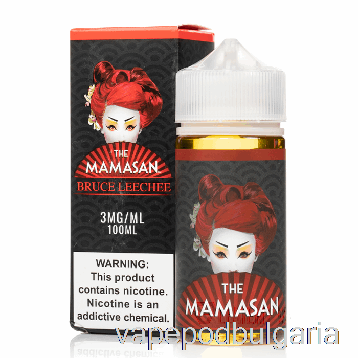 Vape Bulgaria Bruce Leechee - The Mamasan - 100ml 3mg